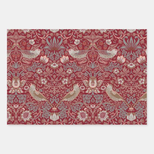 William Morris fraise Thief Papier à envelopper (Devant 3)