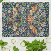 William Morris fraise Thief serviette de cuisine (Plié)