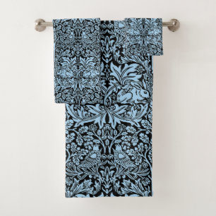 William Morris Frère Lapin Bleu Clair Noir
