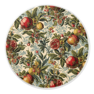 William Morris Fruit Granaatappel bloemmotief Keramische Knop