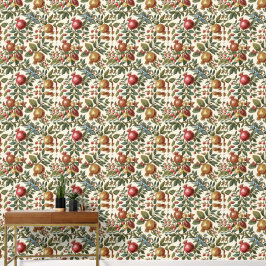 William Morris Fruit Granaatappel patroon Behang