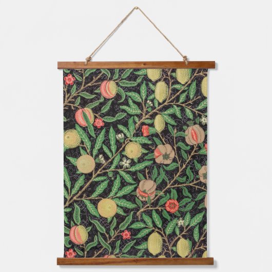 William Morris Fruit Leaves Hangend Wandkleed (Voorkant)