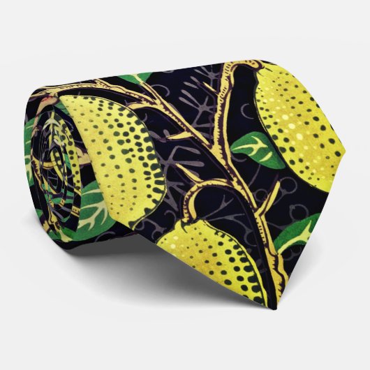 William Morris Fruit Pattern Stropdas (Opgerold)