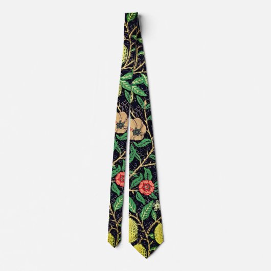 William Morris Fruit Pattern Stropdas (Achterkant)