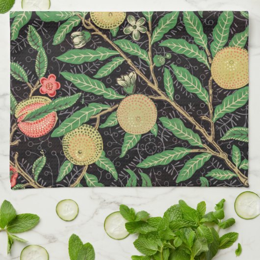 William Morris, Fruit Pattern Theedoek (Gevouwen)