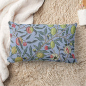 William Morris Fruit Pomegranate Blue Ornament Kussen (Deken)