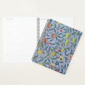 William Morris Fruit Pomegranate Blue Ornament Planner (Display)