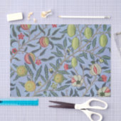 William Morris Fruit Pomegranate Blue Ornament Tissuepapier (Craft)