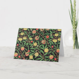 William Morris Fruit Pomegranate Floral Pattern Kaart