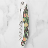 William Morris Fruit Pomegranate Floral Pattern Kurkentrekker (Voorkant)