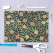 William Morris Fruit Pomegranate Floral Pattern Tissuepapier (Craft)