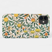 William Morris Fruit Pomegranate White Ornament Case-Mate iPhone Case (Achterkant (horizontaal))