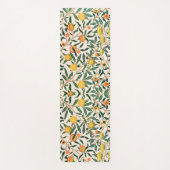 William Morris Fruit Pomegranate White Ornament Yogamat (Voorkant)