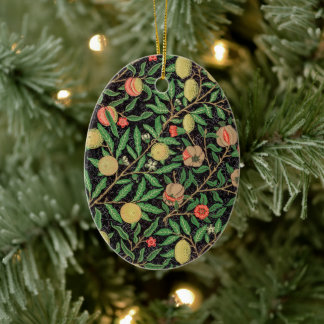 William Morris Fruitpatroon Keramisch Ornament