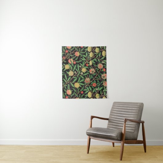 William Morris Fruitpatroon Wandkleed (In situ)