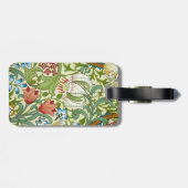 William Morris Garden Lily Wallpaper Bagagelabel (Achterkant horizontaal)