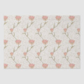 William Morris Garden Tulip Floral Pattern Tissuepapier (Voorkant)