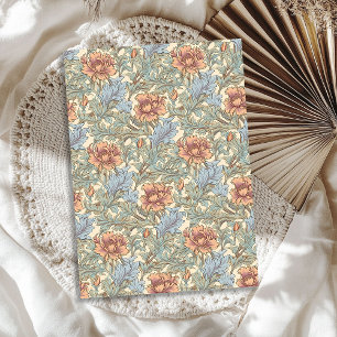 William Morris geïnspireerd zachte pastelkleuren s Tissuepapier