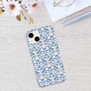 William Morris geïnspireerde Bluejay botanische af Case-Mate iPhone 14 Hoesje