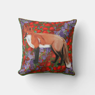 William Morris geïnspireerde Fox Kussen