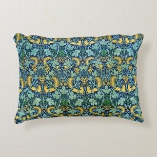 William Morris  Gold Green Blue Accent Kussen