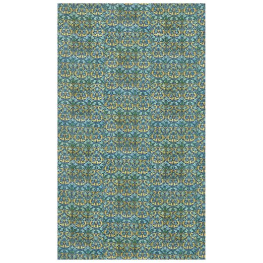 William Morris  Gold Green Blue Tafelkleed (Voorkant)