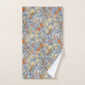 William Morris Gold Lily Victorian Wallpaper Bad Handdoek (Handdoek)