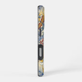 William Morris Gold Lily Victorian Wallpaper iPhone Hoesje (Rechterkant)