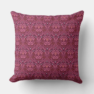 William Morris Golden Bough in Plum Kussen