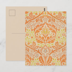 William Morris Golden Bough Patroon Vintage Kunst Briefkaart