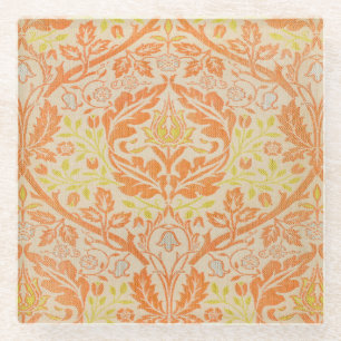 William Morris Golden Bough Patroon Vintage Kunst Glazen Onderzetter