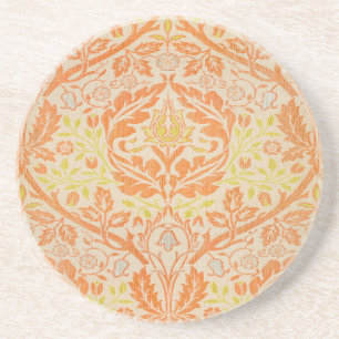 William Morris Golden Bough-patroon Vintage Kunst Zandsteen Onderzetter