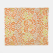 William Morris Golden Bough Tapestry Pattern Fleece Deken (Voorkant (Horizontaal))