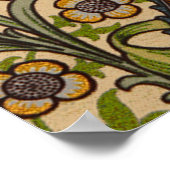 William Morris  Golden Lilly Floral Design Poster (Hoek)
