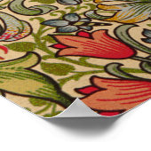 William Morris  Golden Lilly Floral Design Poster (Hoek)