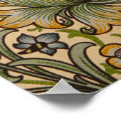 William Morris  Golden Lilly Floral Design Poster (Hoek)