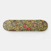 William Morris Golden Lilly Floral Design Skateboard (Horizontaal)
