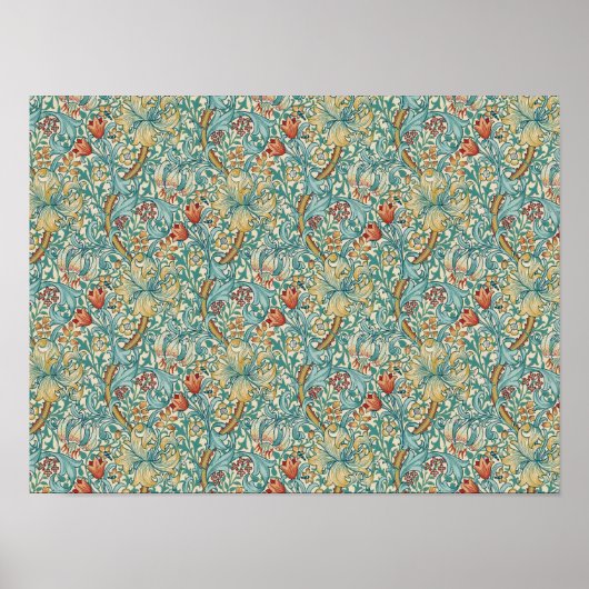 William Morris "Golden Lily" 3 Poster (Voorkant)