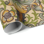 William Morris Golden Lily Antiek Cadeaupapier (Rol Hoek)
