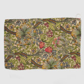 William Morris Golden Lily Antiek Golfhanddoek (Horizontaal)