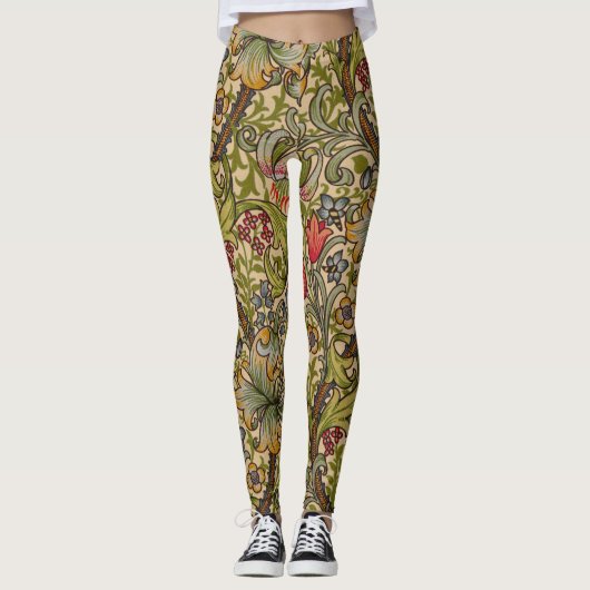 William Morris Golden Lily Antiek Leggings (Voorkant)