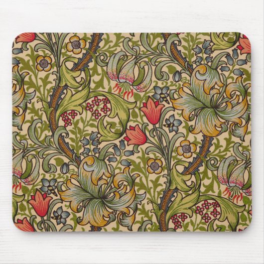 William Morris Golden Lily Antiek Muismat (Voorkant)