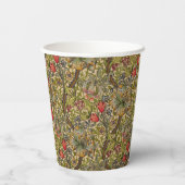 William Morris Golden Lily Antiek Papieren Bekers (Achterkant)