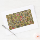 William Morris Golden Lily Antiek Rechthoekige Sticker (Envelop)