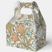 William Morris Golden Lily Blue Gold Classic Bedankdoosjes (Voorkant)