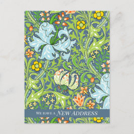 William Morris Golden Lily CC1223 Moving Aankondigingskaart