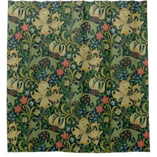 William Morris Golden Lily Douchegordijn (Voorkant)
