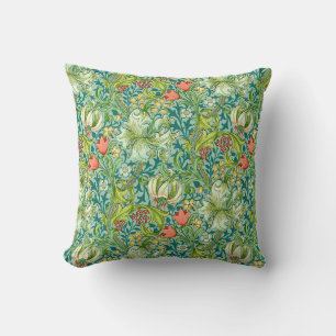 William Morris Golden Lily Floral Design Kussen