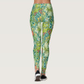 William Morris Golden Lily  Floral Design Leggings (Achterkant)