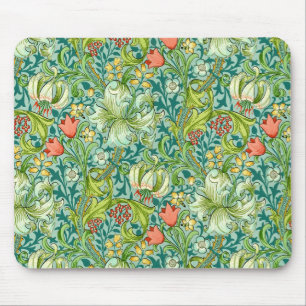 William Morris Golden Lily Floral Design Muismat